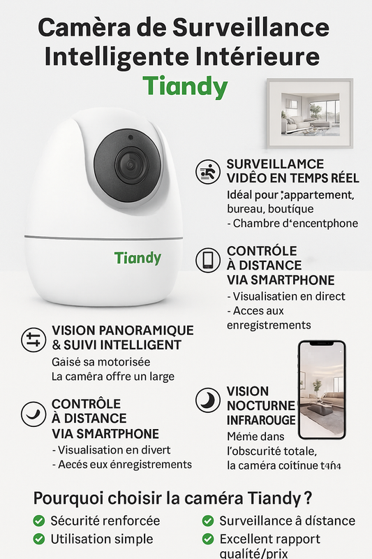 Caméra de Surveillance Intelligente