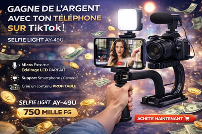 KIT VIDÉO SELFIE LIGHT