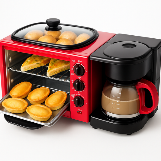 Machine à Petit Déjeuner 3-en-1 : Réveillez Vos Matins !