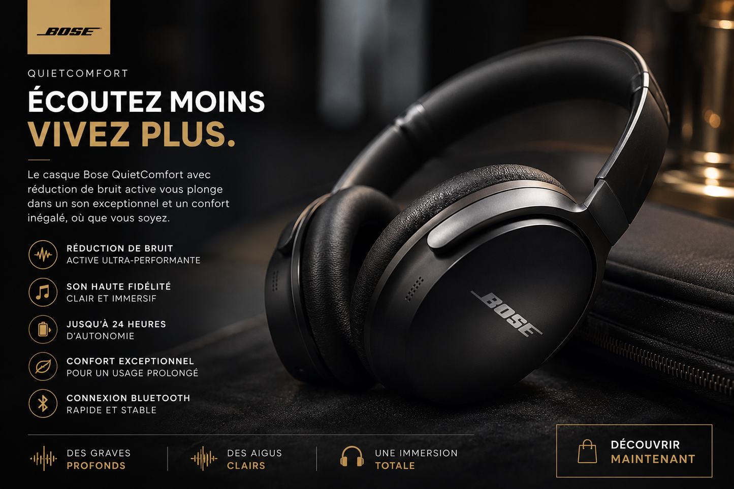 CASQUE BOSE