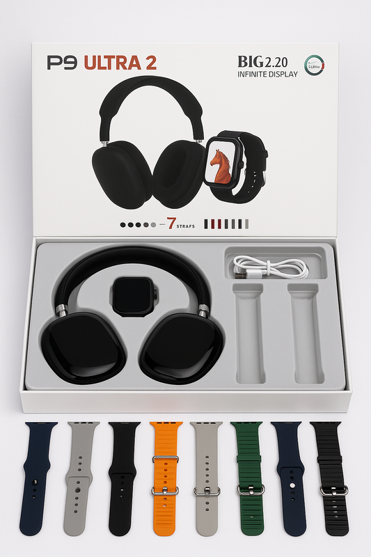 coffret casque avec montre