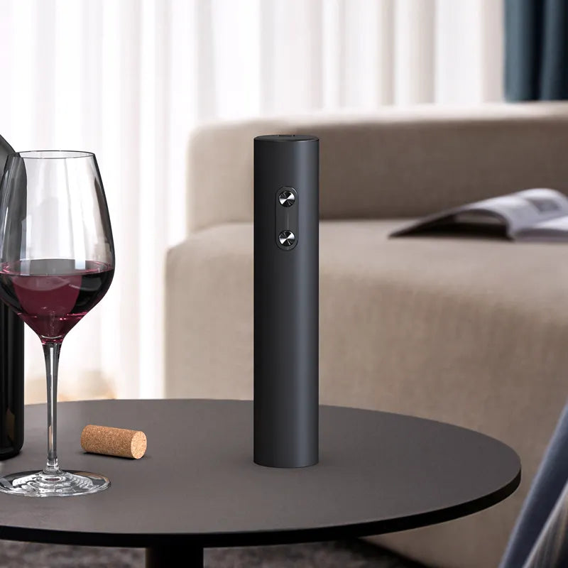 🖤 Tire-Bouchon Électrique Rechargeable – Ouvrez vos bouteilles de vin en 6 secondes !