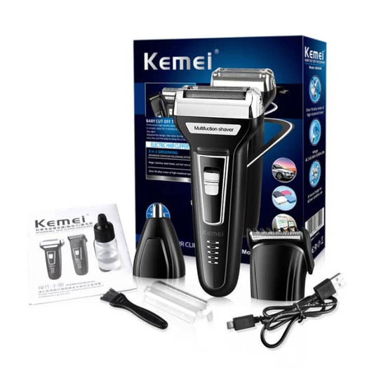 RASOIR ELECTRIQUE MULTIFONCTION KEMEI 3 EN 1