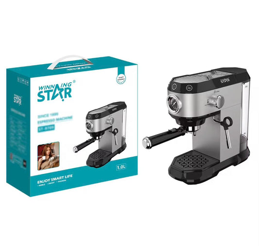 Cafetière Expresso ST-9709 : Votre Café Parfait à Chaque Tasse